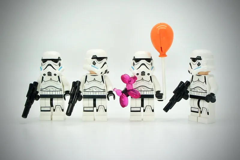 Lego Starwars Baloon Dog